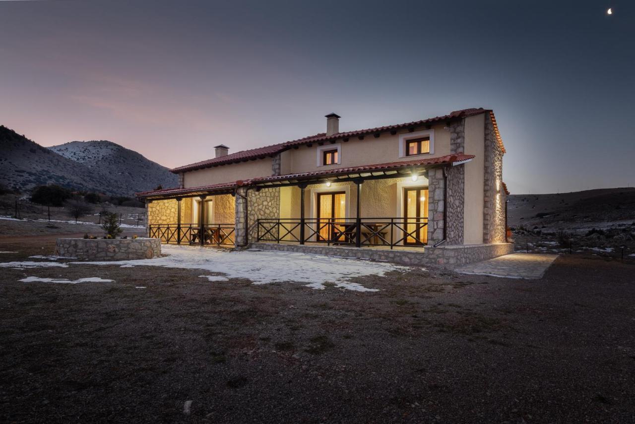 Chalet Renata 1 Livadi Arachovas Kalívia Dış mekan fotoğraf